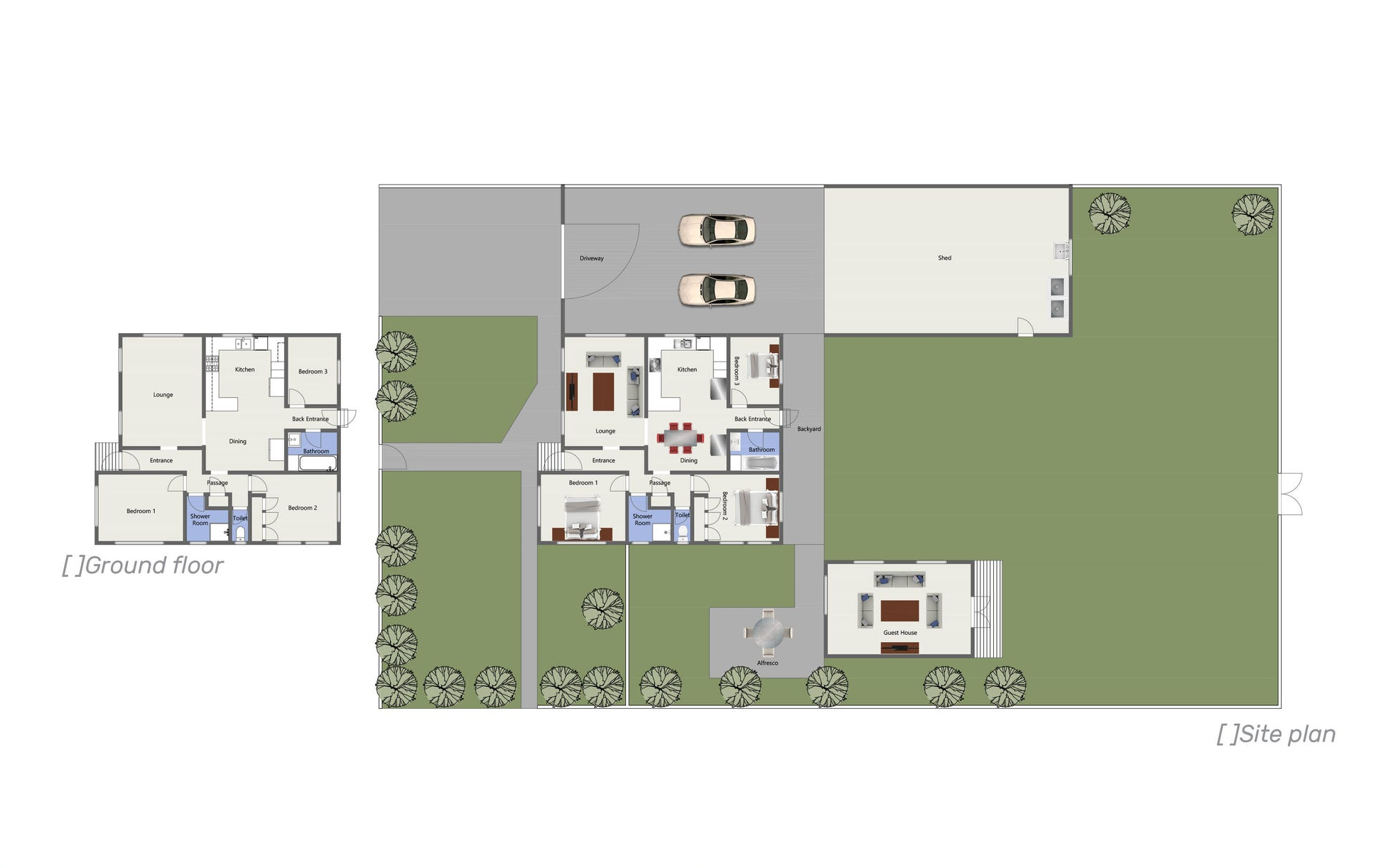 Berriwillock Regional Home on Two Titles – Space That Works — Floorplan 1