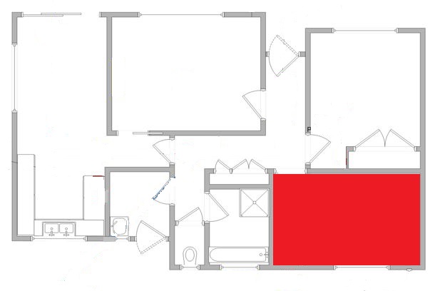 Independent living in Echuca — Floorplan 1