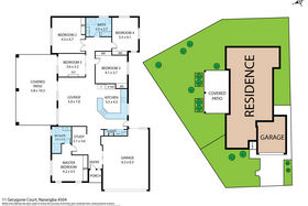 4 Bedroom SDA Registered Property with 24/7 Support Options — Floorplan 1