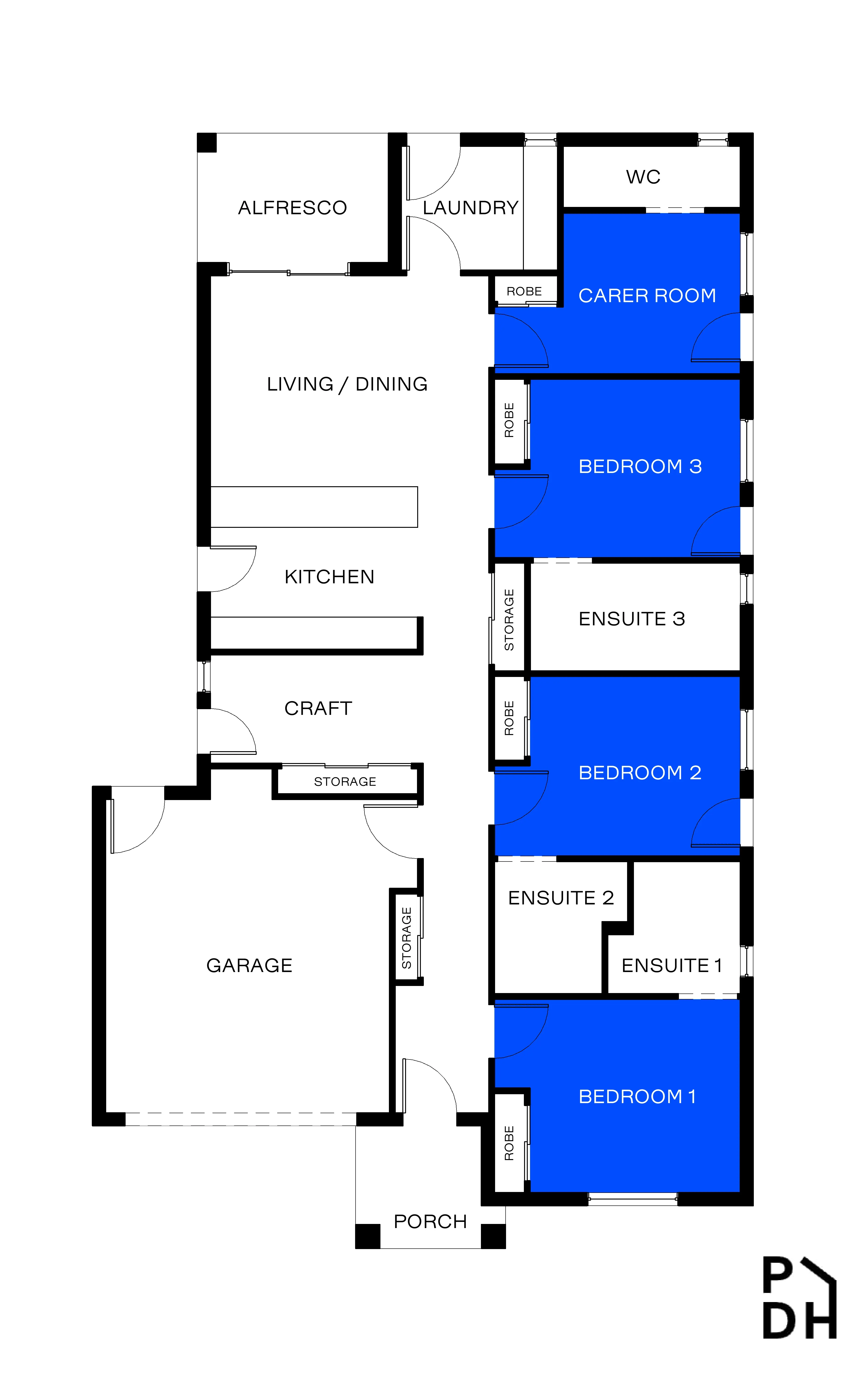 21 Voyager Parade, Clyde North — Floorplan 1