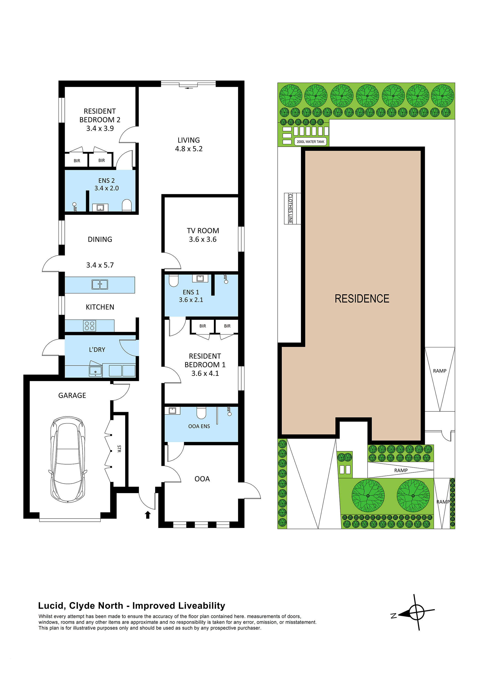 Unique  & contemporary house with Improved Livability features in Clyde North! — Home image 9