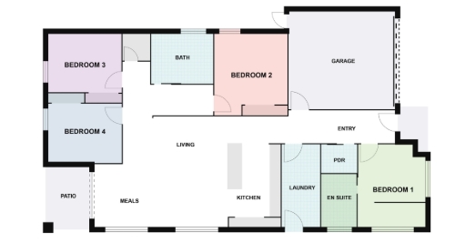 BRILLIANT HPS (Female Only) - Roxburgh Park, Victoria — Floorplan 1