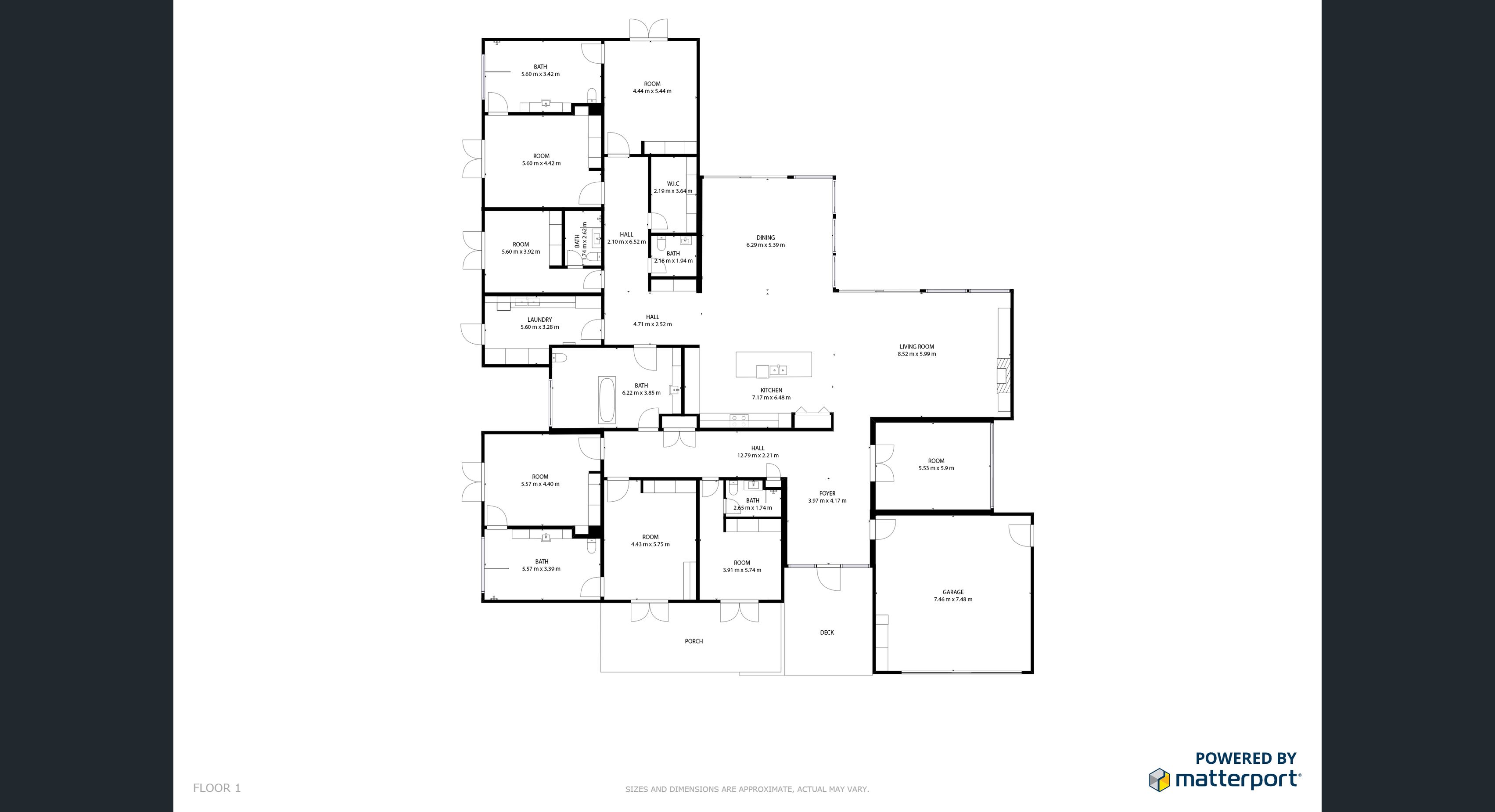 Glen Waverley - room for rent in lovely house — Floorplan 1