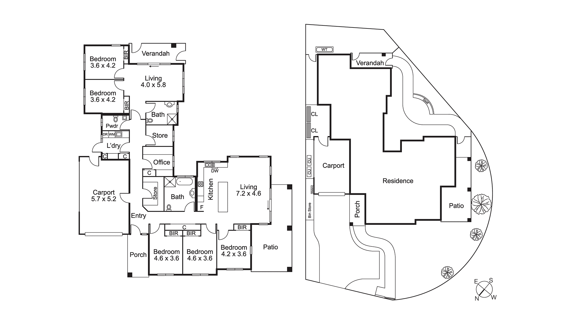 Kotara – shared 5-bedroom home — Floorplan 1