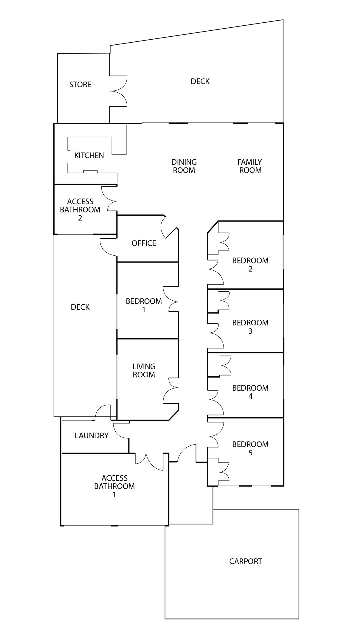 Fully accessible home with easy access to Wentworth Falls Lake — Home image 2