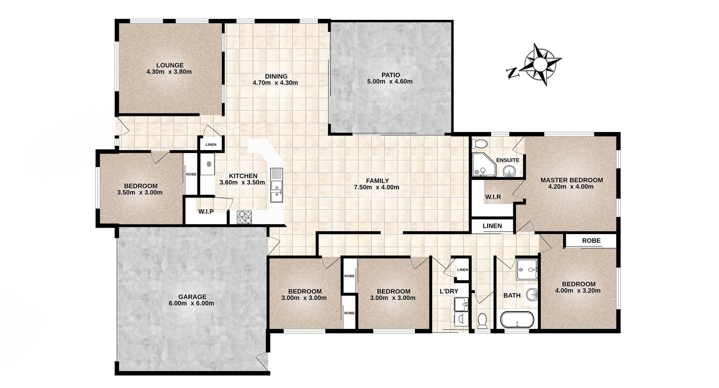 Tailored Comfort and Modern Living: Your SIL Home Awaits — Floorplan 1