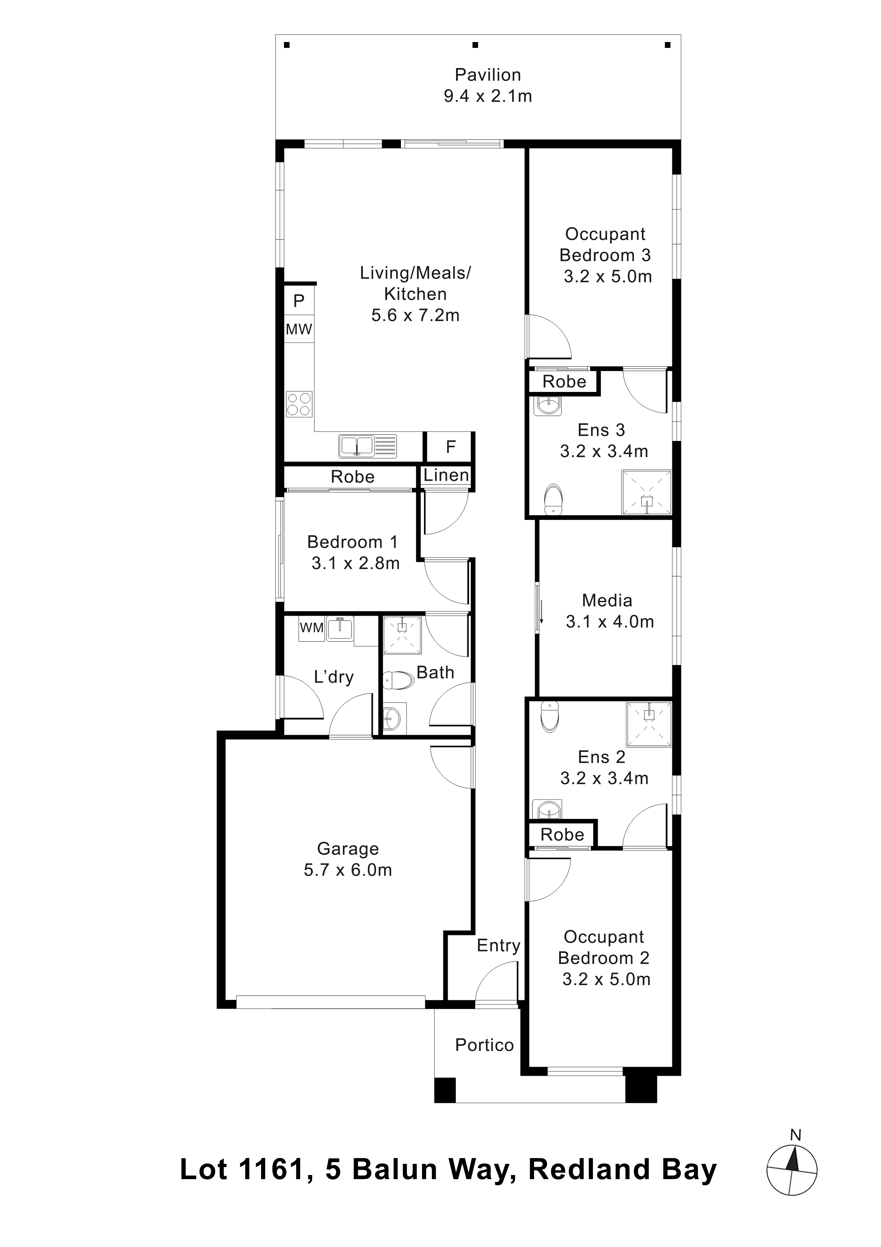 Participant-Centered Features That Make a Real Difference HPS in Redland Bay — Floorplan 1
