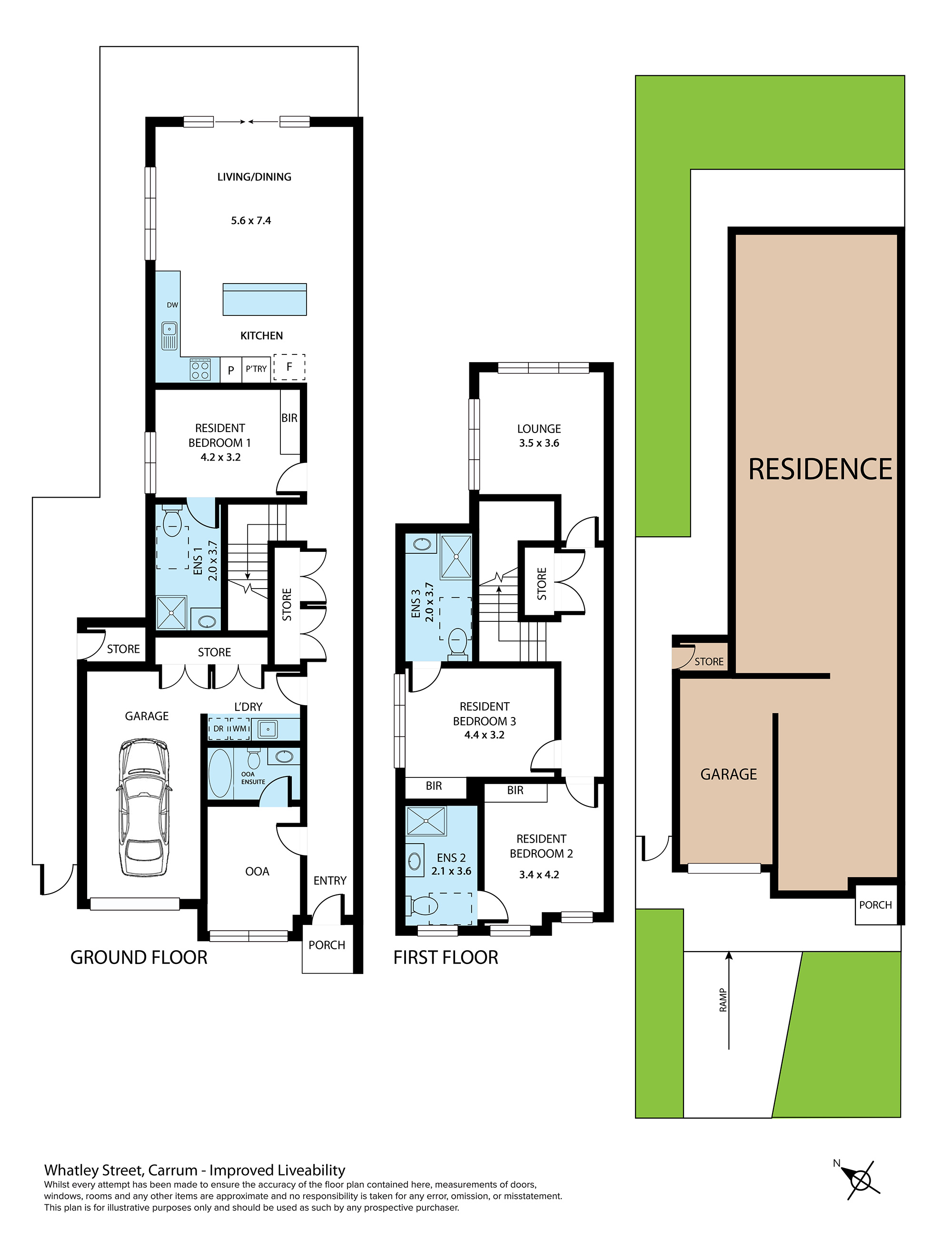Improved Livability SDA minutes away from Carrum Beach and Patterson Lakes! — Floorplan 1