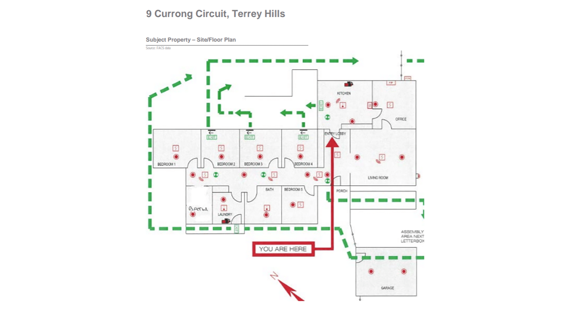 Terrey Hills — Floorplan 1