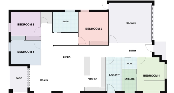 MARSHY HPS - Cranbourne East, Victoria — Floorplan 1