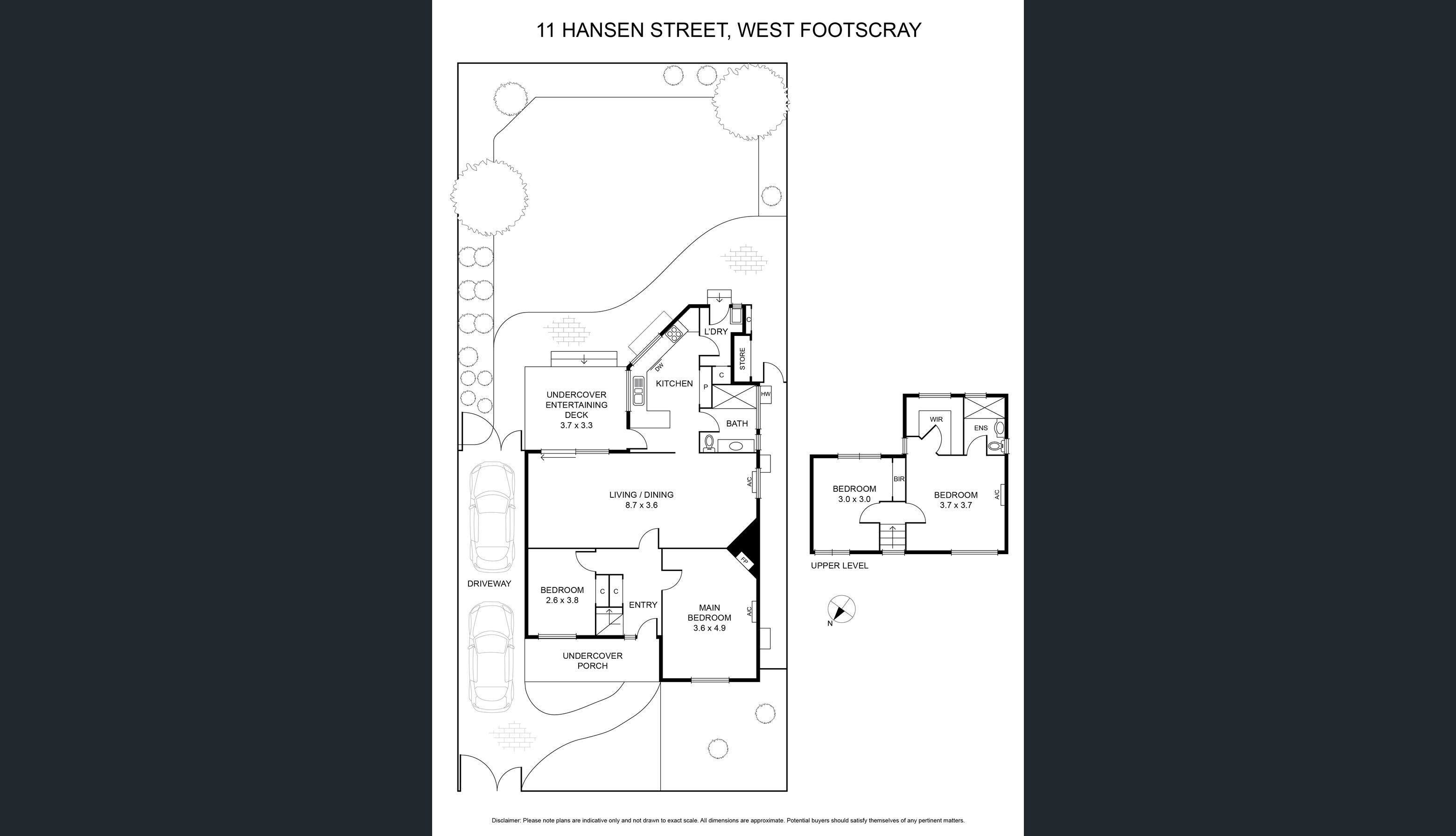 Easy living in beautiful West Footscray — Floorplan 1