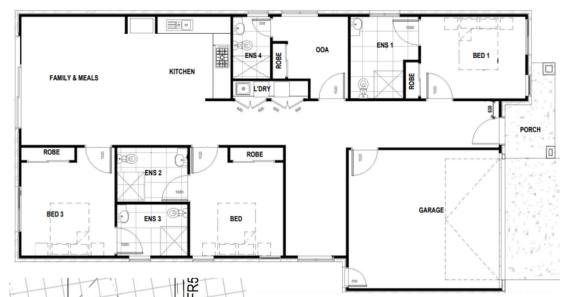 Tarneit: 3 Bed + OOA Home Coming Soon! — Floorplan 1