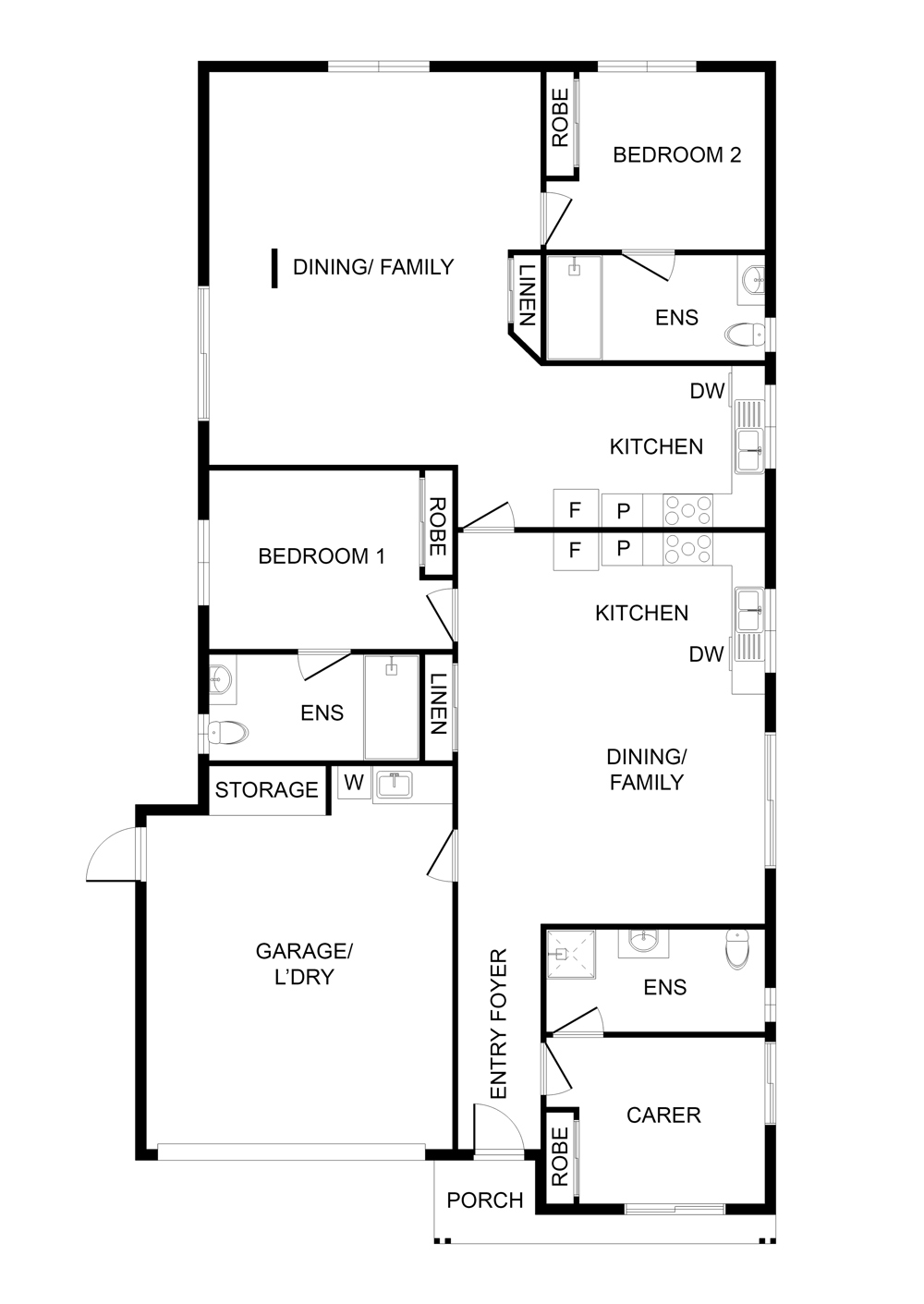 A Home Built to Withstand Anything — Designed So You Can Live Your Life Your Way — Floorplan 1