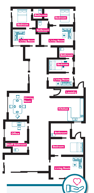 Coburg - full accessibility — Floorplan 1