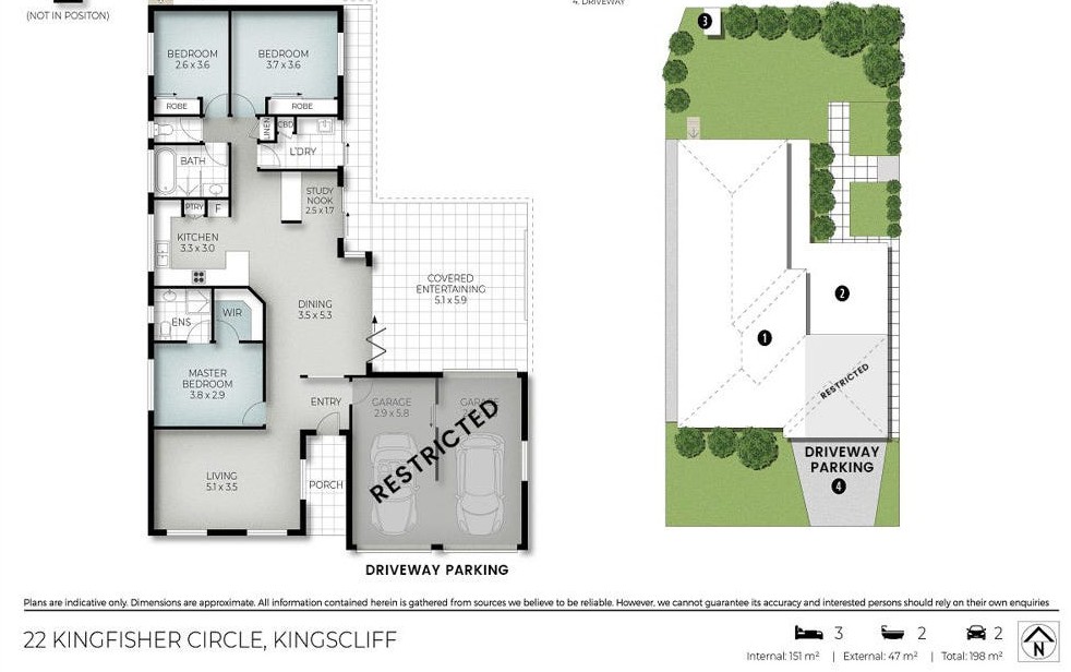 Supported Independent Living – Comfortable Coastal Home in Kingscliff — Floorplan 1