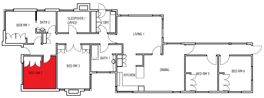 One vacancy in an Improved Livability home in Pascoe Vale — Floorplan 1