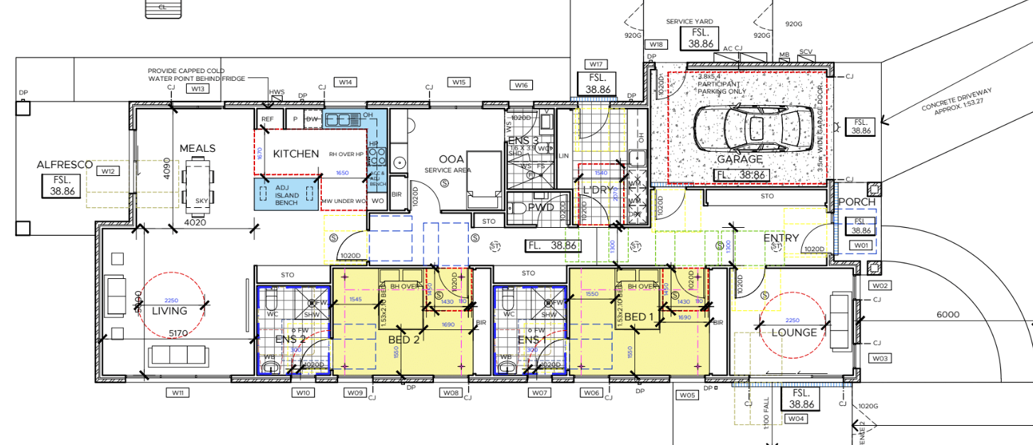 Moorabbin Home — Floorplan 1