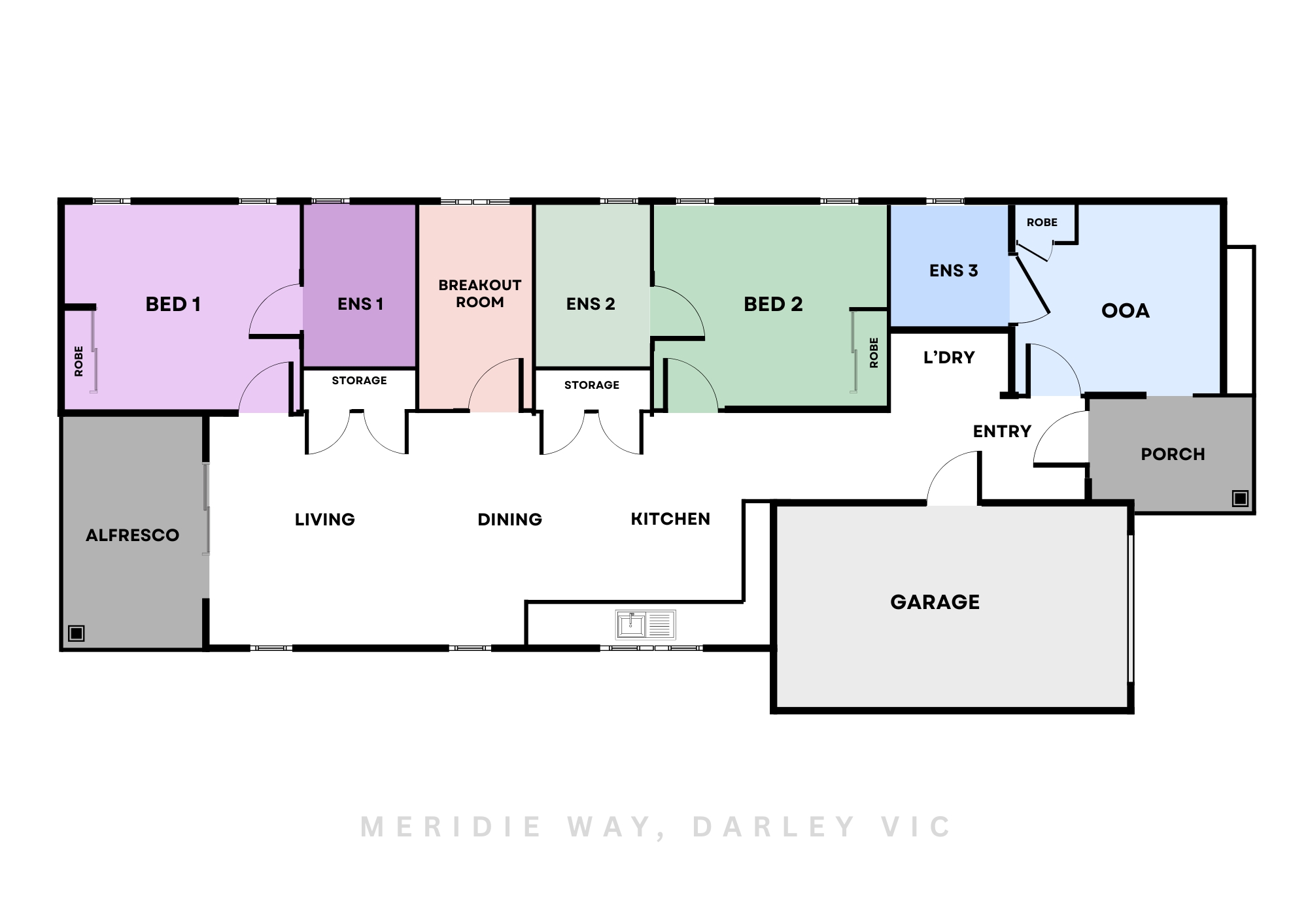 MERIDIE, Darley - ROBUST — Floorplan 1